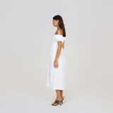 The Rosie Maxi Dress in White