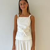 The La Villa Top in White