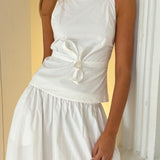 The La Villa Top in White