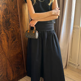 Mimi Maxi Skirt in Black